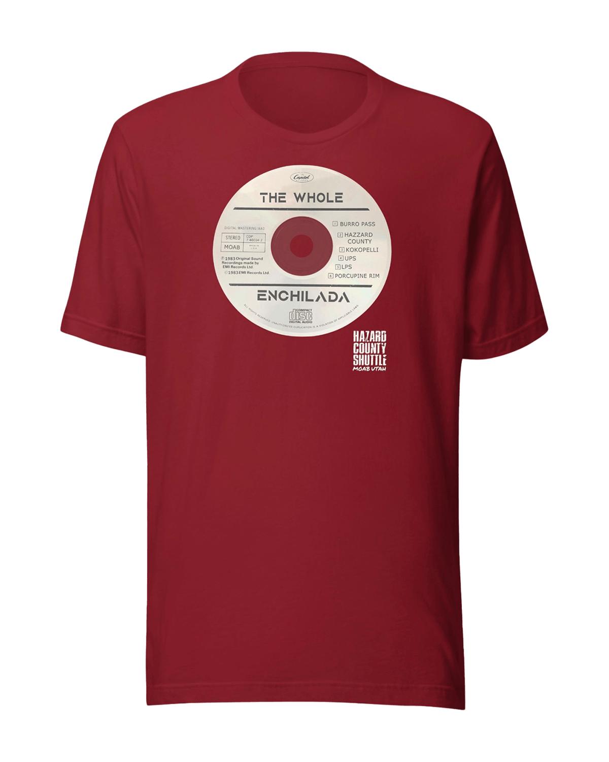 Whole Enchilada CD Graphic T-Shirt