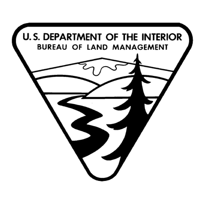 US Department of the Interior Bureau of Land Management Logo Moab Utah