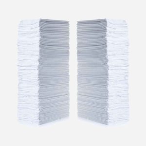 Simpli-Magic 79006-100PK White 100 Pack Commercial Grade 14”x12” Shop Towels, 100 Pack