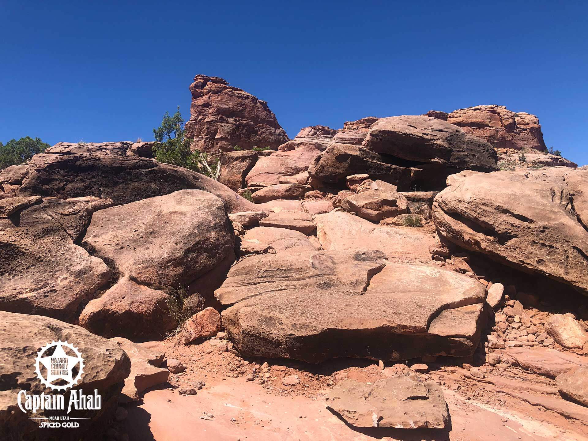 Photos of Rocky Peaks Along Captain Ahab Singletrack MTB Trail